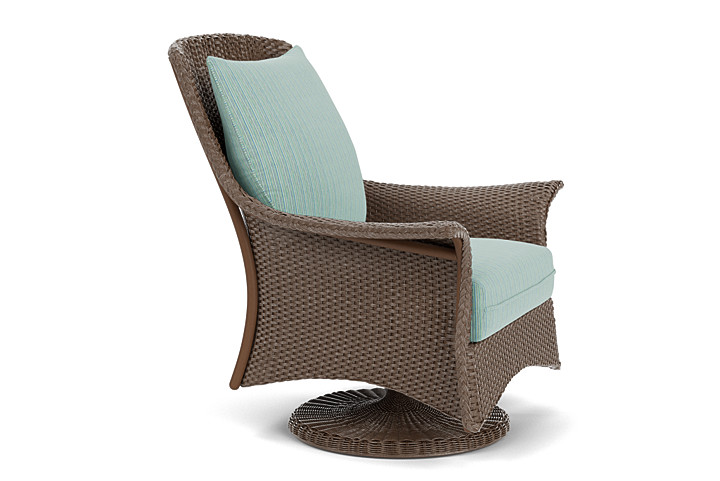 Lloyd Flanders™ Mandalay Swivel Rocker Lounge Chair - Bark