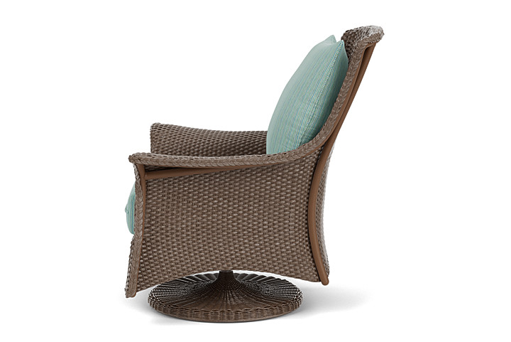 Lloyd Flanders™ Mandalay Swivel Rocker Lounge Chair - Bark