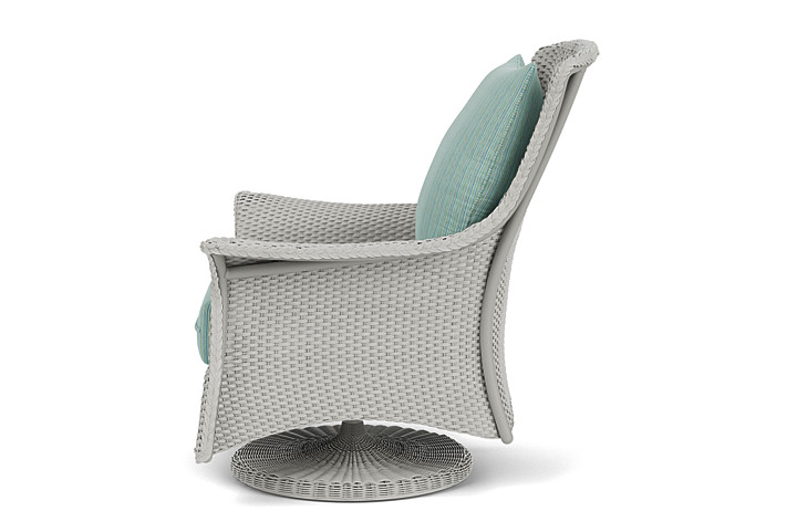 Lloyd Flanders™ Mandalay Swivel Rocker Lounge Chair - Platinum