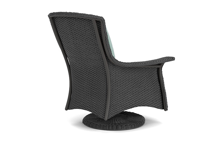 Lloyd Flanders™ Mandalay Swivel Rocker Lounge Chair - Charcoal