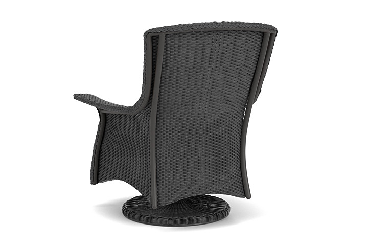 Lloyd Flanders™ Mandalay Swivel Rocker Lounge Chair - Charcoal