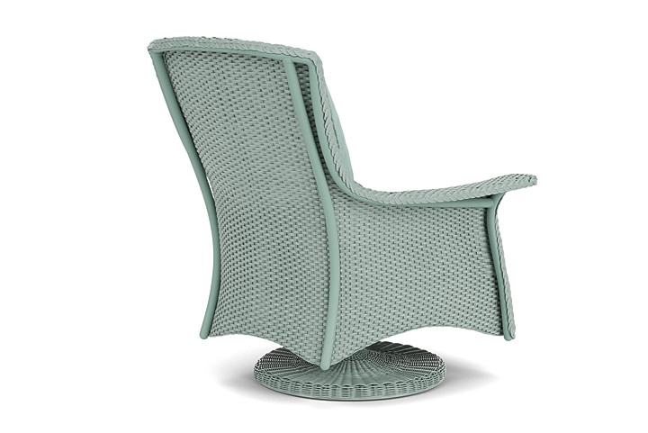 Lloyd Flanders™ Mandalay Swivel Rocker Lounge Chair - Sea Glass