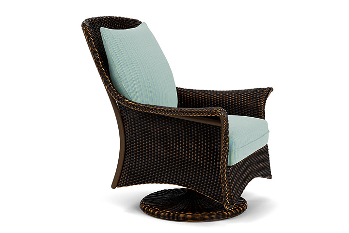 Lloyd Flanders™ Mandalay Swivel Rocker Lounge Chair - Mink