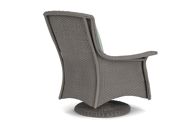 Lloyd Flanders™ Mandalay Swivel Rocker Lounge Chair - Pewter