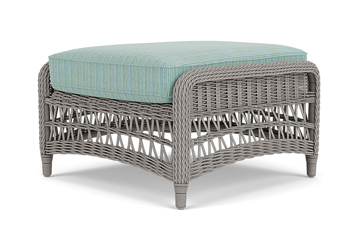 Lloyd Flanders™ Mackinac Ottoman - Unearth Dew