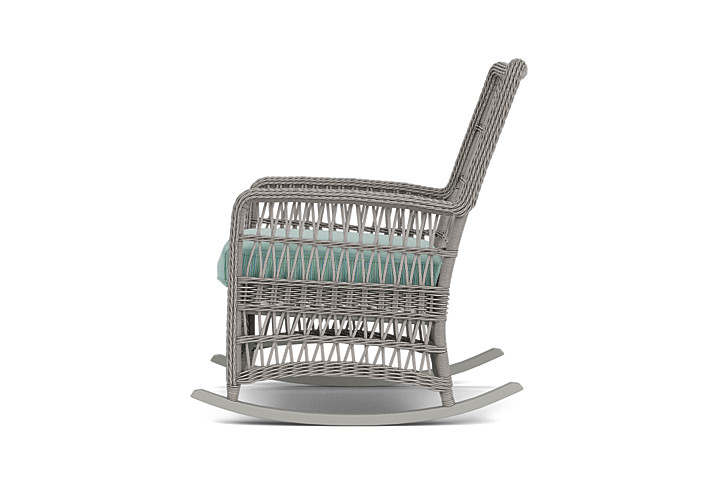 Lloyd Flanders™ Mackinac High Back Porch Rocker - Unearth Dew