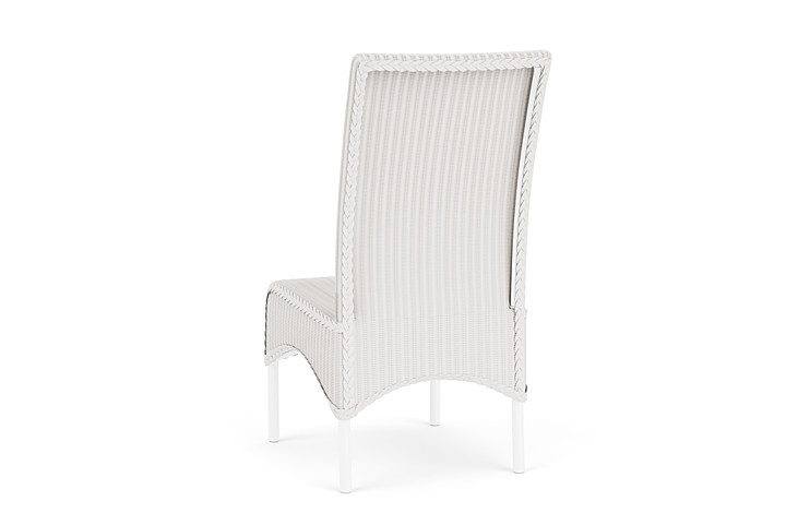 Lloyd Flanders™ Loom High Back Armless Dining Chair - White