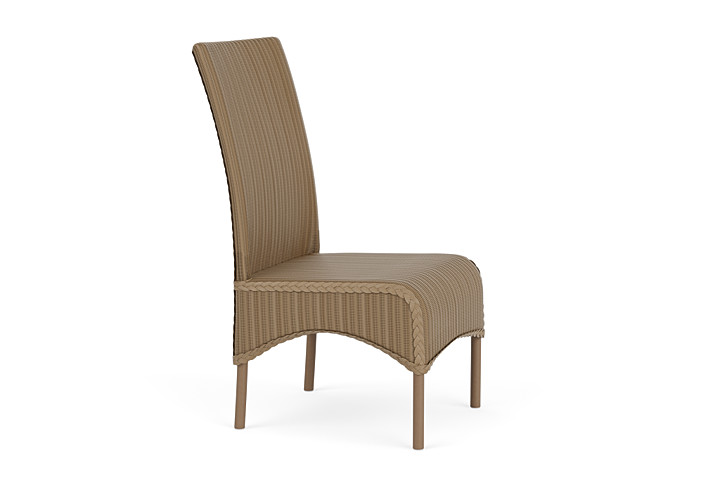 Lloyd Flanders™ Loom High Back Armless Dining Chair - Fawn