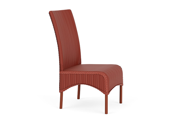 Lloyd Flanders™ Loom High Back Armless Dining Chair - Terracotta