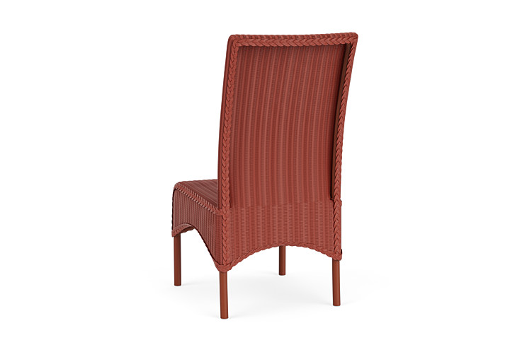 Lloyd Flanders™ Loom High Back Armless Dining Chair - Terracotta