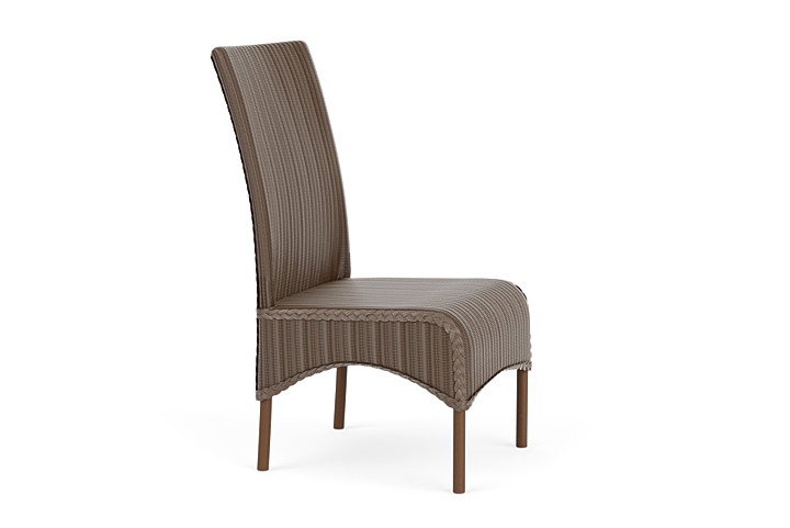 Lloyd Flanders™ Loom High Back Armless Dining Chair - Bark