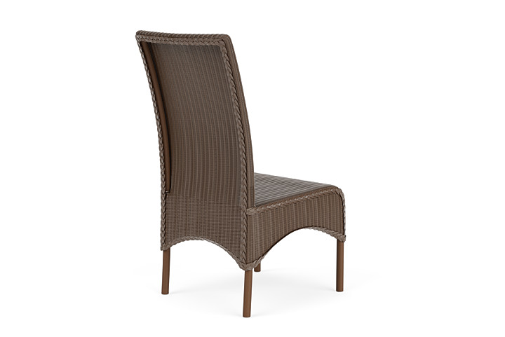 Lloyd Flanders™ Loom High Back Armless Dining Chair - Bark