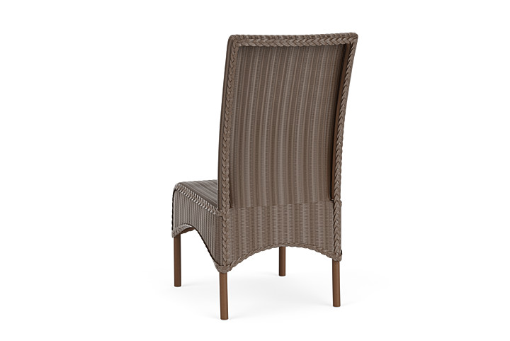 Lloyd Flanders™ Loom High Back Armless Dining Chair - Bark