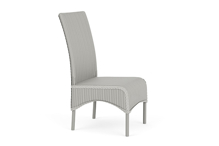 Lloyd Flanders™ Loom High Back Armless Dining Chair - Platinum