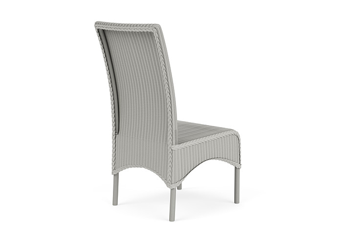 Lloyd Flanders™ Loom High Back Armless Dining Chair - Platinum