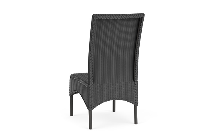 Lloyd Flanders™ Loom High Back Armless Dining Chair - Charcoal