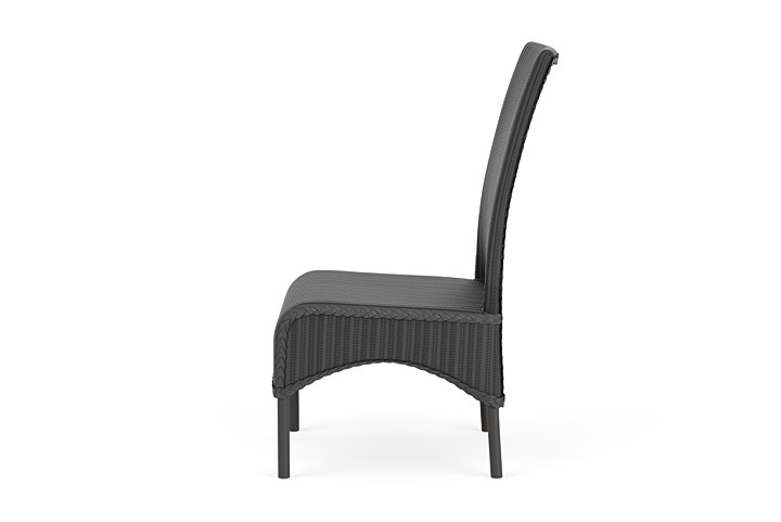 Lloyd Flanders™ Loom High Back Armless Dining Chair - Charcoal