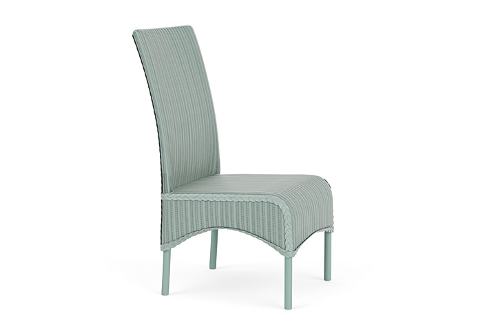 Lloyd Flanders™ Loom High Back Armless Dining Chair - Sea Glass