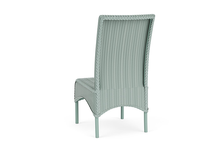 Lloyd Flanders™ Loom High Back Armless Dining Chair - Sea Glass