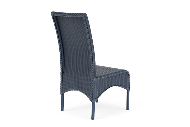 Lloyd Flanders™ Loom High Back Armless Dining Chair - Denim Blue