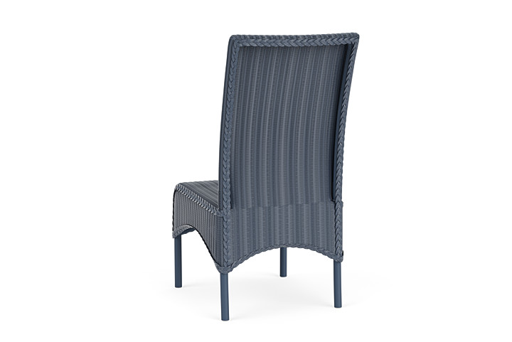 Lloyd Flanders™ Loom High Back Armless Dining Chair - Denim Blue