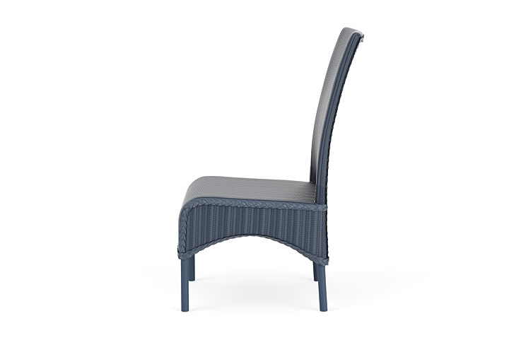 Lloyd Flanders™ Loom High Back Armless Dining Chair - Denim Blue