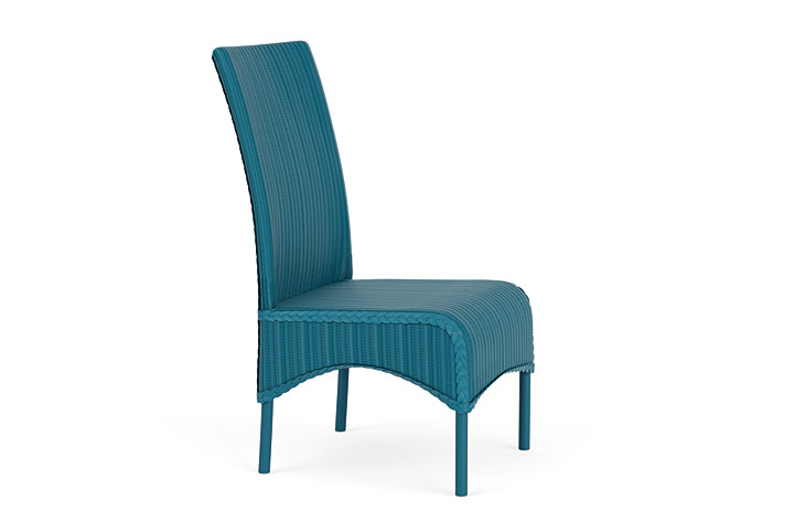 Lloyd Flanders™ Loom High Back Armless Dining Chair - Peacock