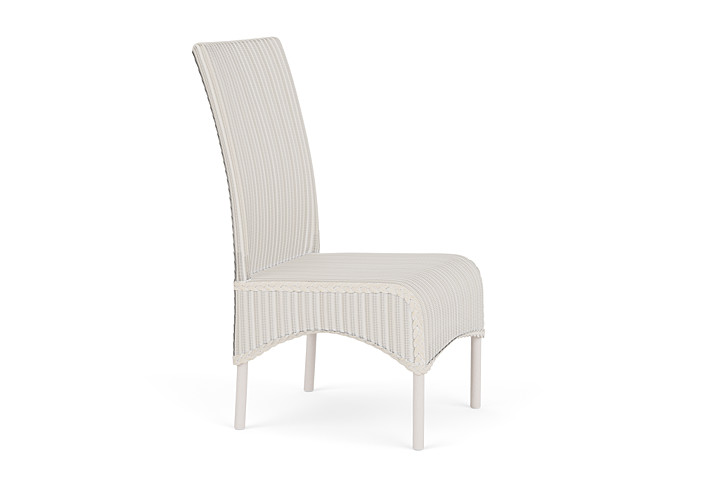 Lloyd Flanders™ Loom High Back Armless Dining Chair - Antique White