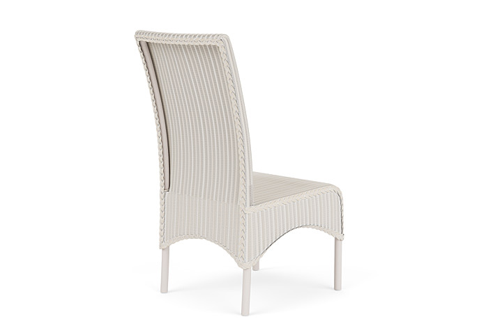 Lloyd Flanders™ Loom High Back Armless Dining Chair - Antique White