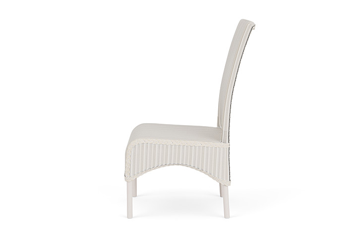 Lloyd Flanders™ Loom High Back Armless Dining Chair - Antique White