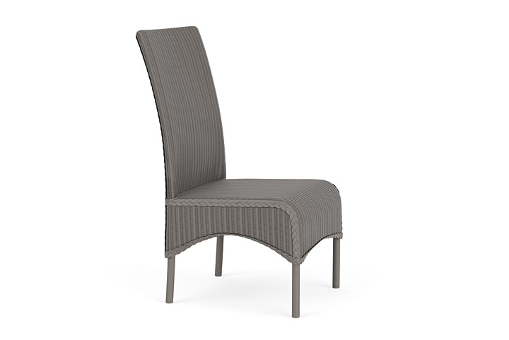 Lloyd Flanders™ Loom High Back Armless Dining Chair - Pewter