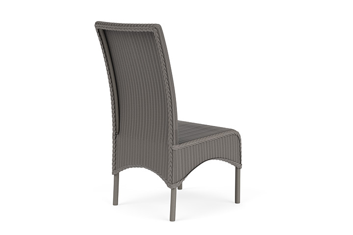 Lloyd Flanders™ Loom High Back Armless Dining Chair - Pewter