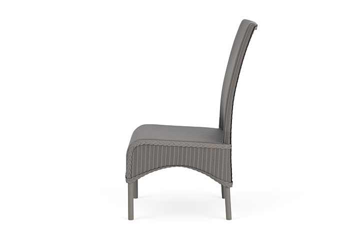 Lloyd Flanders™ Loom High Back Armless Dining Chair - Pewter