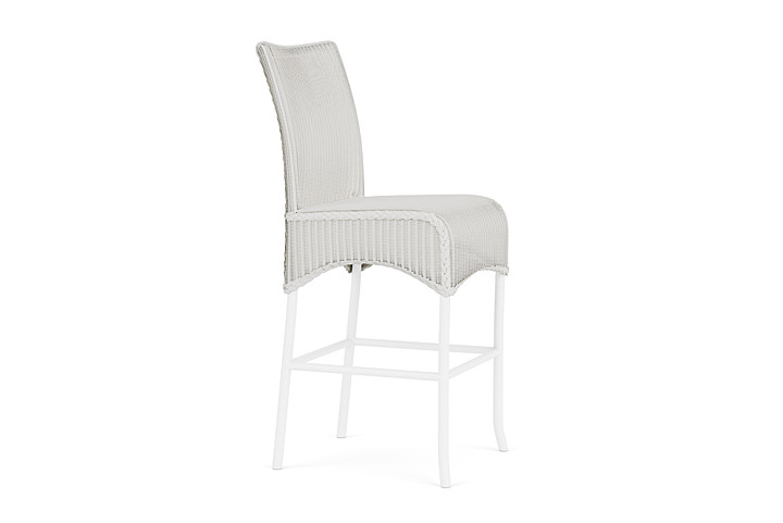 Lloyd Flanders™ Loom Bar Stool - Matte White