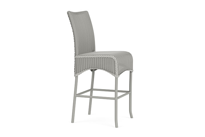 Lloyd Flanders™ Loom Bar Stool - Platinum