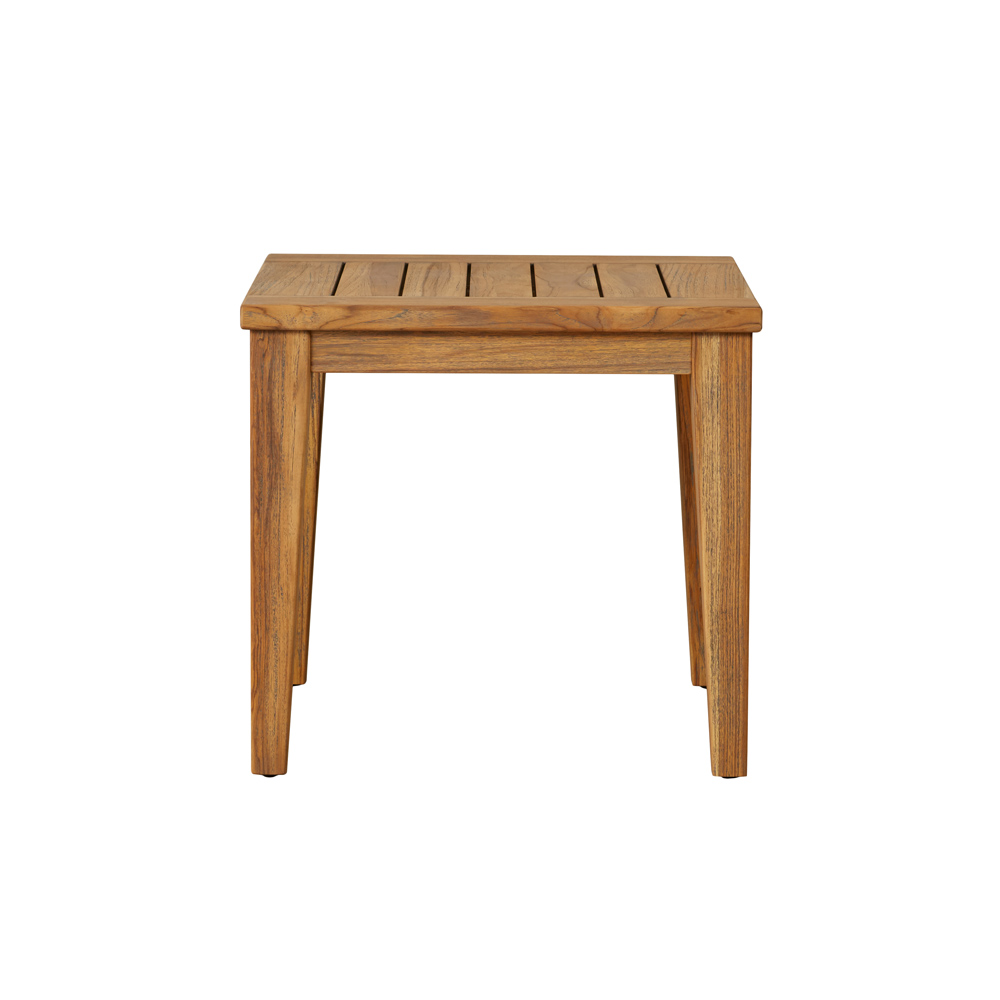 Lloyd Flanders - Teak 24" Square Tapered Leg End Table