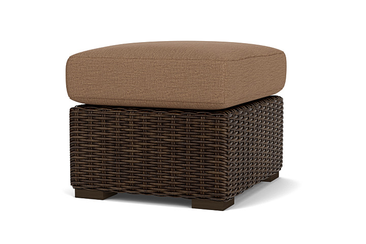 Lloyd Flanders™ Mesa Ottoman  - Canvas Natural