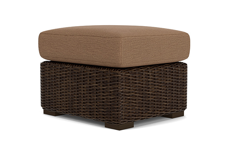 Lloyd Flanders™ Mesa Ottoman  - Canvas Natural