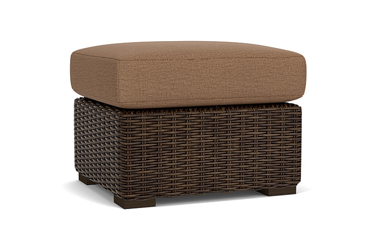 Lloyd Flanders™ Mesa Ottoman  - Canvas Natural