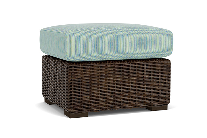 Lloyd Flanders™ Mesa Ottoman  - Unearth Dew