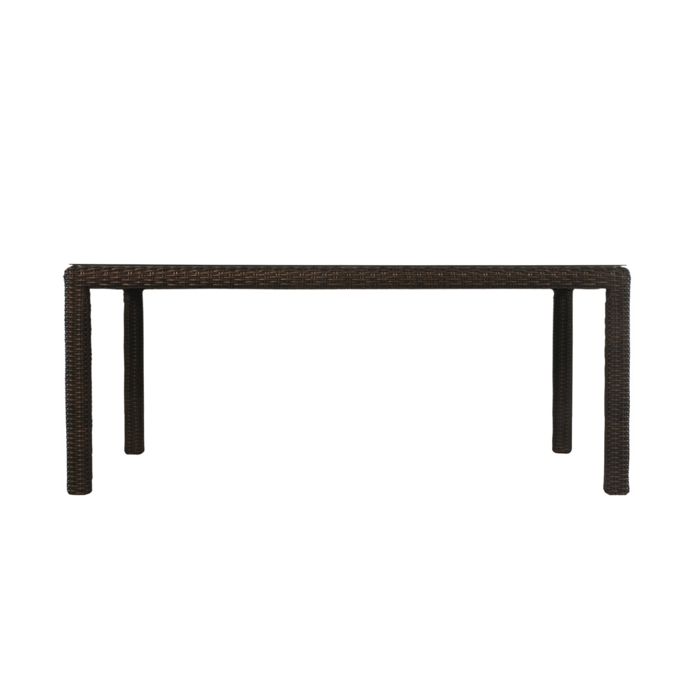 Lloyd Flanders - Mesa 72" Rectangular Umbrella Dining Table