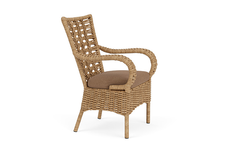 Lloyd Flanders™ Magnolia Dining Armchair - Canvas Natural