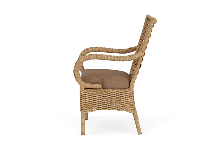 Lloyd Flanders™ Magnolia Dining Armchair - Canvas Natural