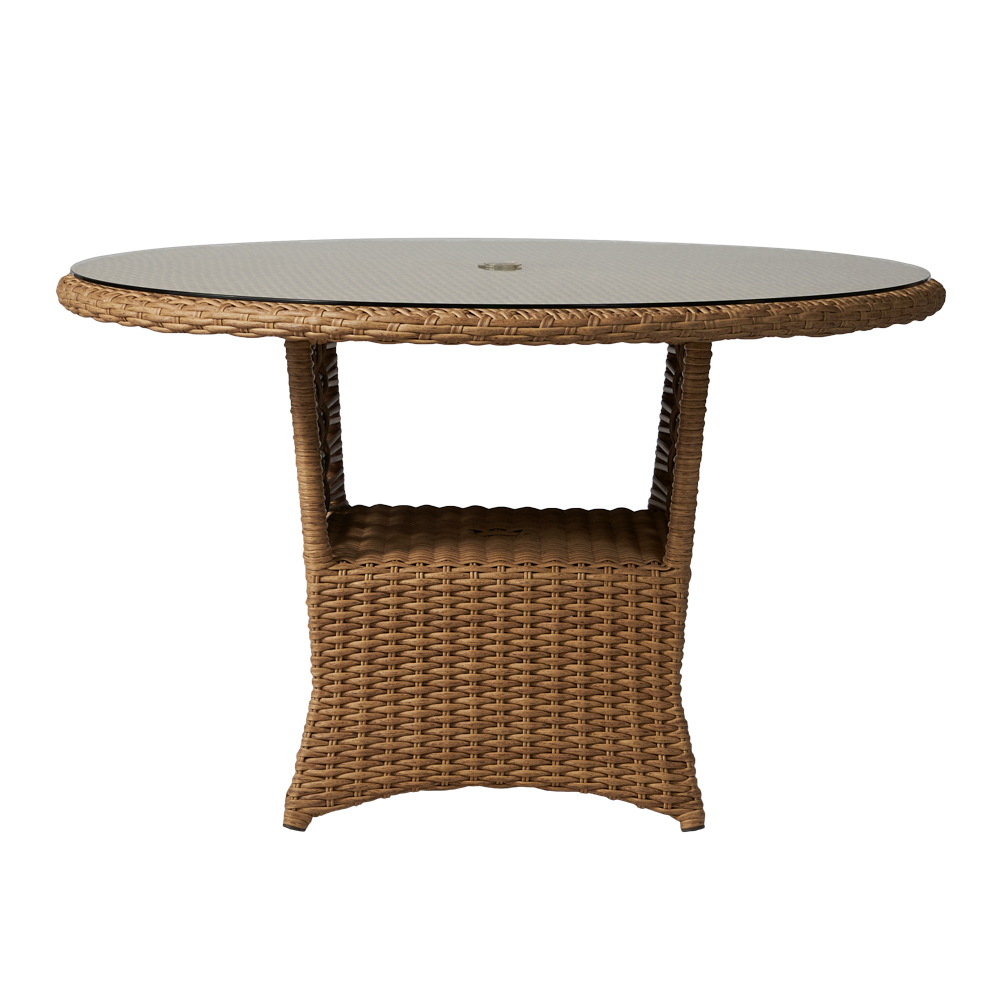 Lloyd Flanders - Magnolia 48" Round Umbrella Dining Table