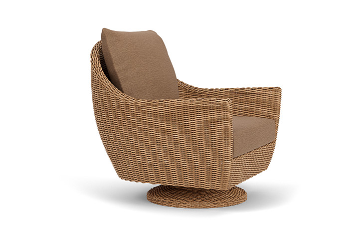 Lloyd Flanders™ Tobago Swivel Rocker Lounge Chair - Canvas Natural