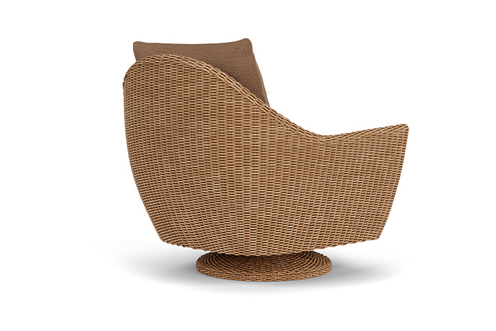 Lloyd Flanders™ Tobago Swivel Rocker Lounge Chair - Canvas Natural