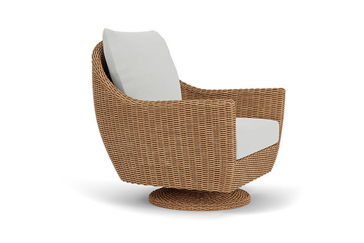 Lloyd Flanders™ Tobago Swivel Rocker Lounge Chair - Loveboat Mint