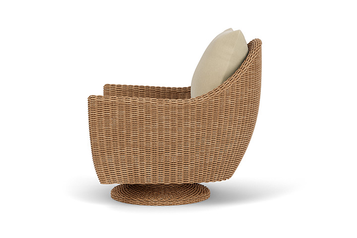 Lloyd Flanders™ Tobago Swivel Rocker Lounge Chair - Beach Navy