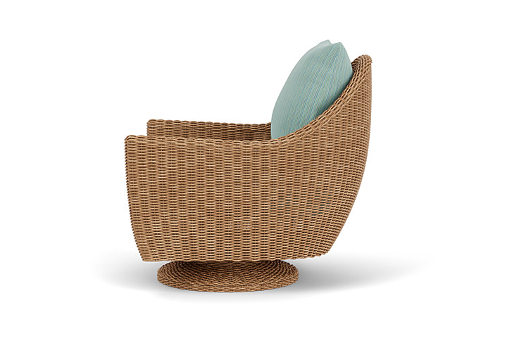 Lloyd Flanders™ Tobago Swivel Rocker Lounge Chair - Unearth Dew