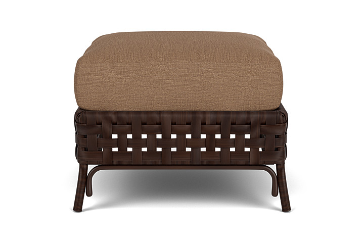 Lloyd Flanders™ Haven Ottoman  - Canvas Natural